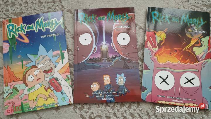 komiksy Ricky i Morty tomy 13 Warszawa