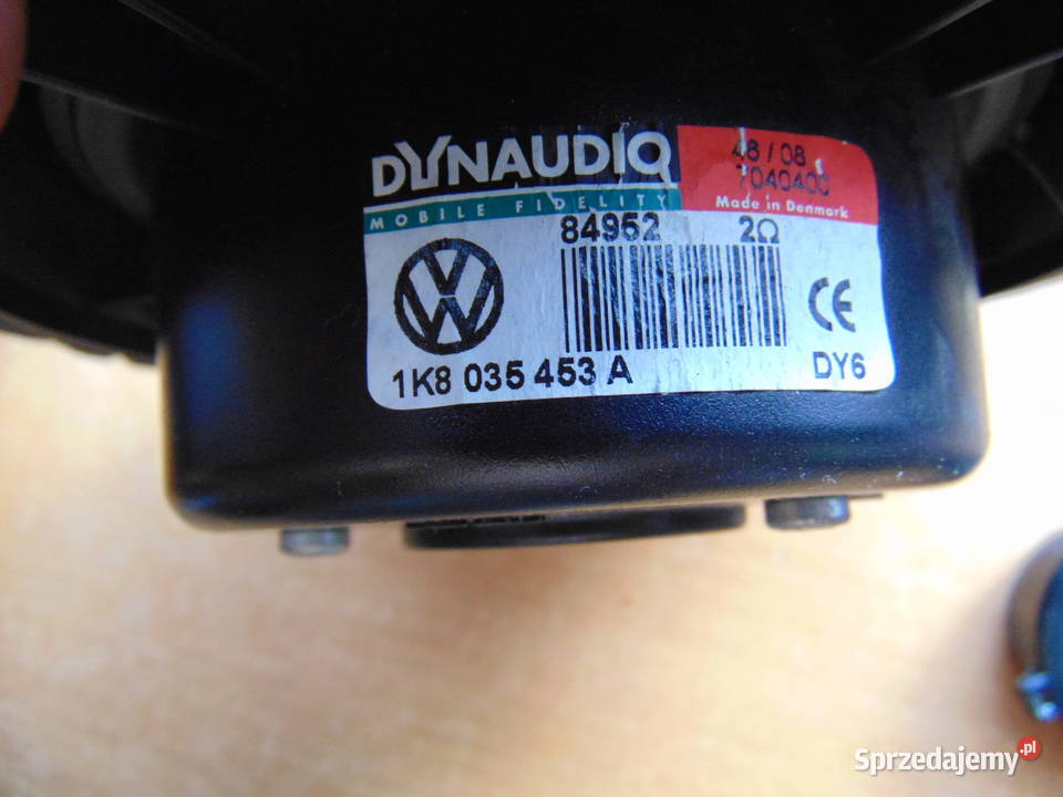 głośniki dynaudio komplet wiązka wzmacniacz vw Bochnia