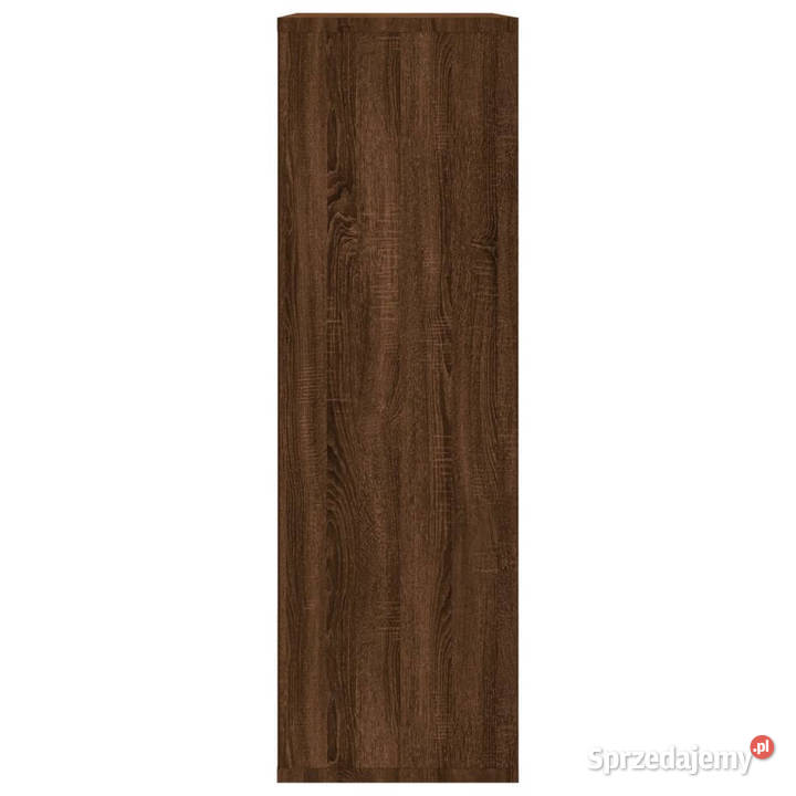 Regał na książkiszafka brązowy dąb 50x25x80