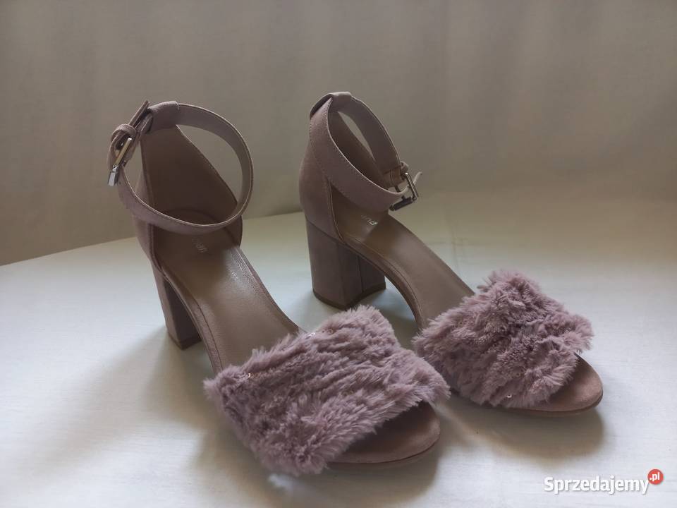 SANDAŁY damskie OBCAS róż r 38 Graceland NOWE 24.8cm