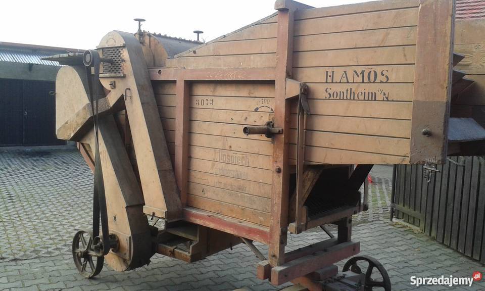 Stara Młocarnia niemiecka Germania zabytkowa Bojszów