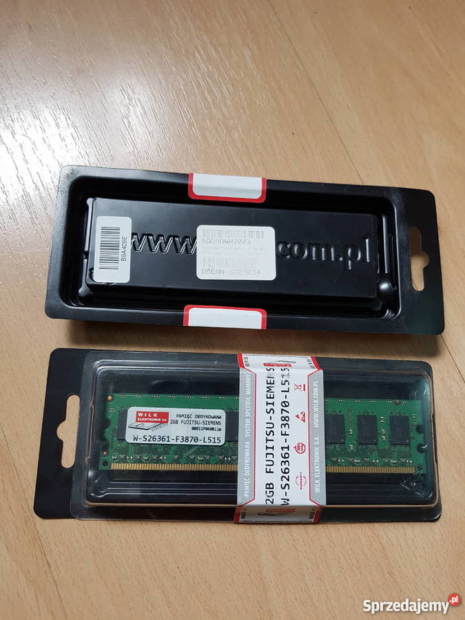 NOWY RAM FUJITSU SIEMENS 2GB DDR2 800MHZ ECC Tarnowo Podgórne