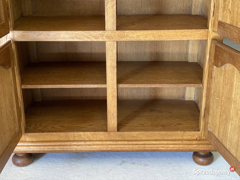 Dębowa szafka barek rustykalny 111cm zachodniopomorskie Budno
