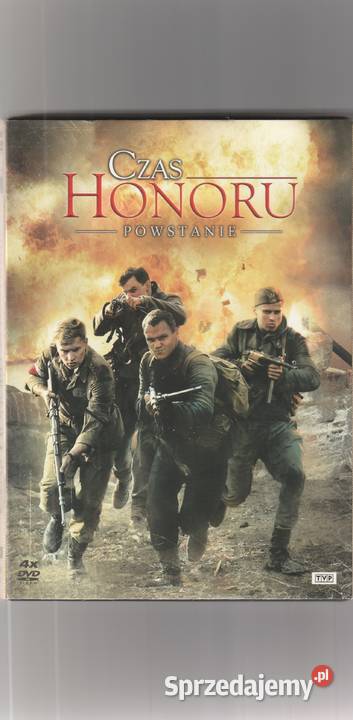 CZAS HONORU POWSTANIE 4DVD PawlickiZakościelny Pruszków