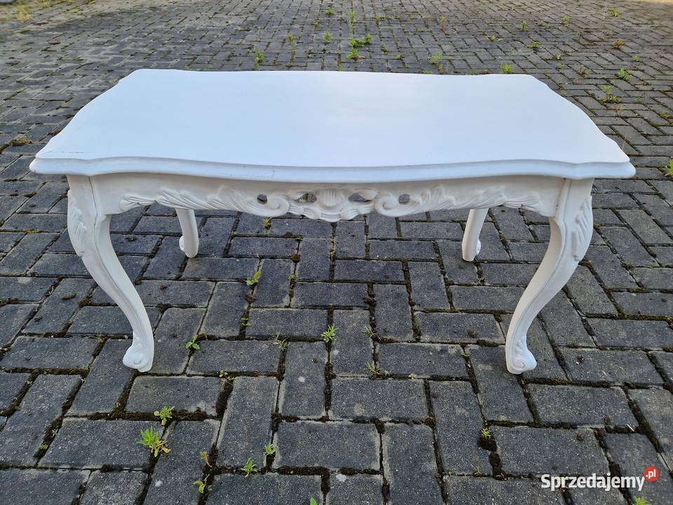 Stylowa ława na giętych nóżkach Szczecinek