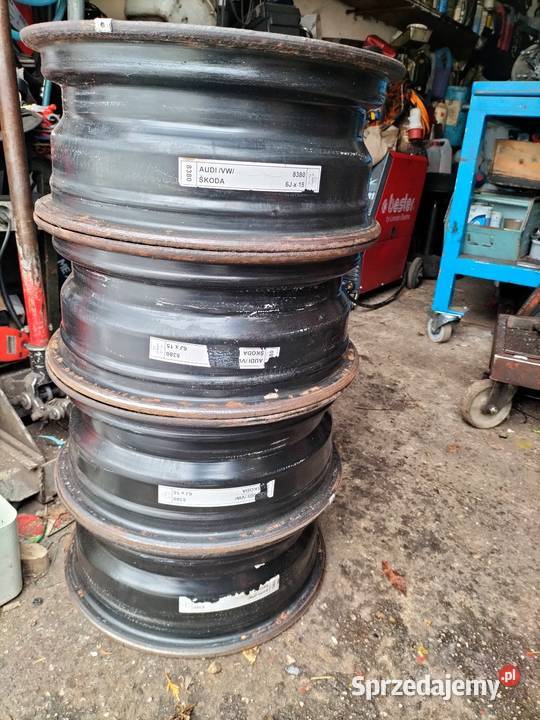 Felgi 4 VW Audi Skoda 15 5x100 et38 6J dolnośląskie Bolesławiec