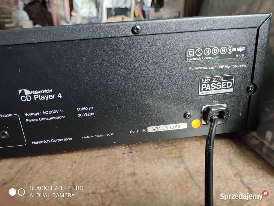 Nakamichi CD Player 4 Mosty