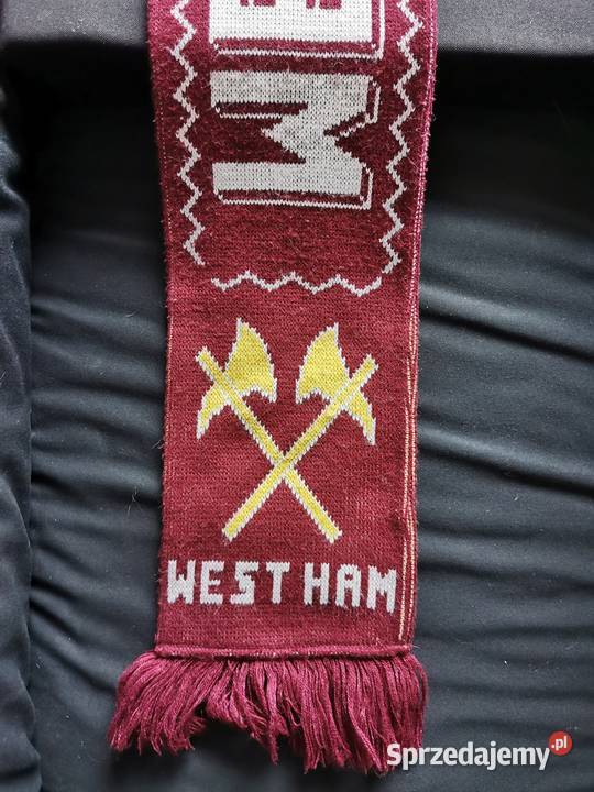 Oryginalny szalik klubowy WEST HAM UNITED sprzedam