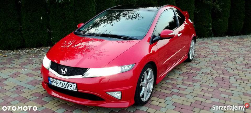 Honda Civic VIII FN1 18 LPG TypeS BOGATA WERSJA Żurawica