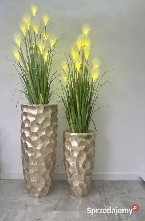 Złota donica perłowa muszelkowa Glamour Premium Golkowice sprzedam