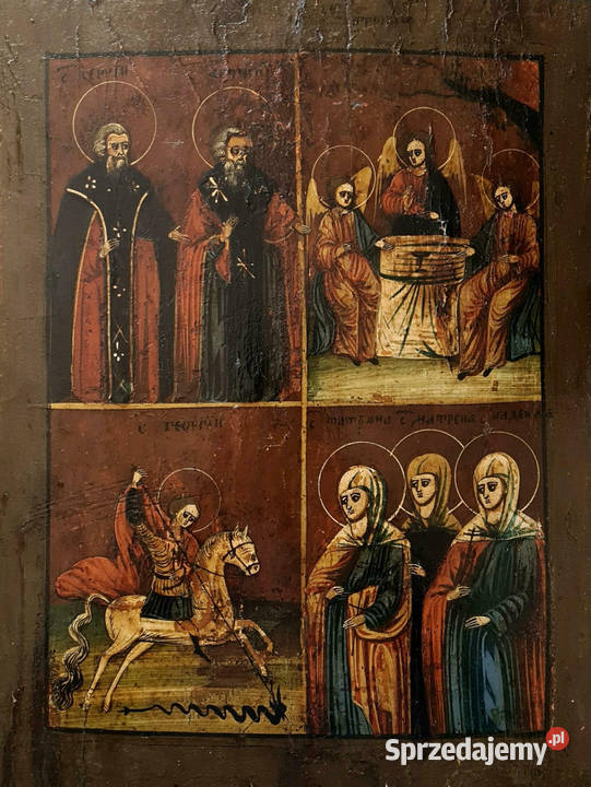 Ikona czteropolowa 0057 Warszawa