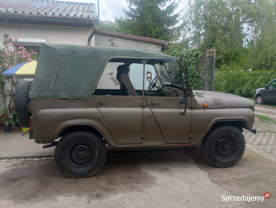 UAZ 469 Rocznik 1984 8 miejscowy silnik Mercedes Terenowy Toruń sprzedam