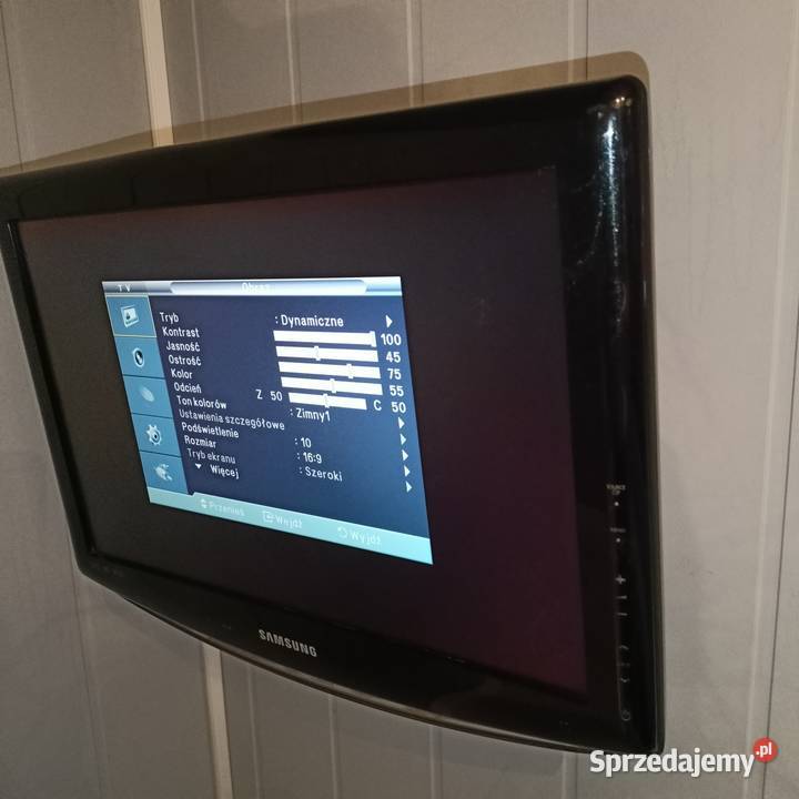 SAMSUNG TV LCD 19 PILOT system montażu ramienny podkarpackie Ropczyce