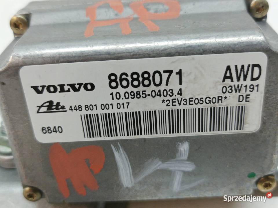 MODUŁ ESP 8688071 Volvo S60 I 20002009 Rok produkcji 2003