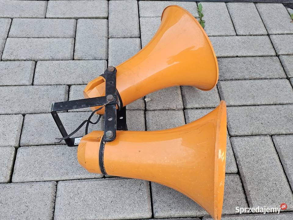 Głośnik megafonowy megafony megafon Tonsil GZT Ostrów Wielkopolski