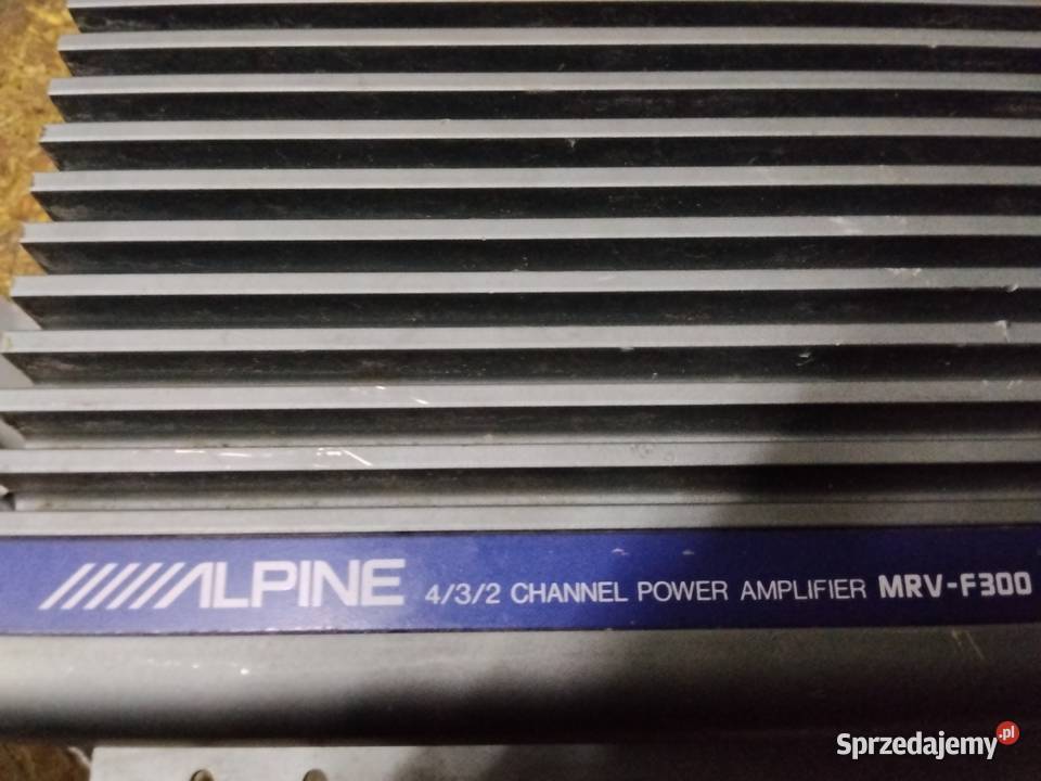 Wzmacniacz samochodowy Alpine v12 Jawor