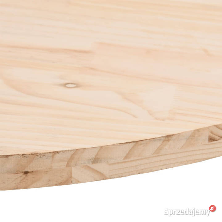 Blat stołu 100x50x25 lite drewno sosnowe owalny mazowieckie sprzedam