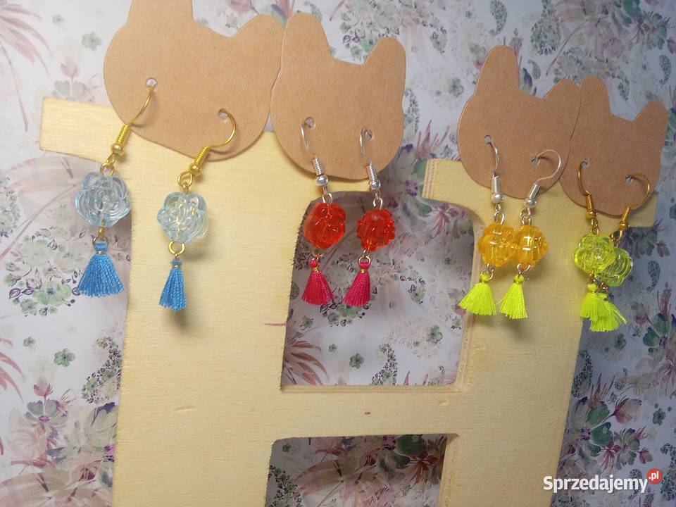 Sprzedam kolczyki własnoręcznie robione