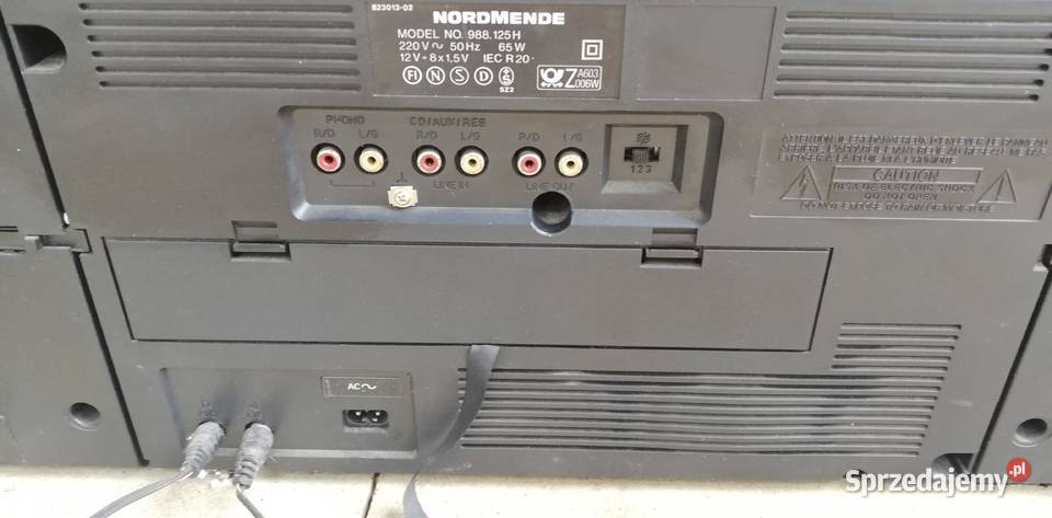 Radio magnetofon NORDMENDE stary boombox retro Garwolin sprzedam