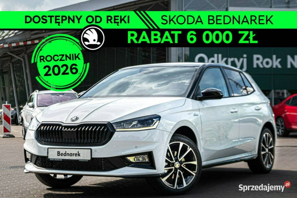 koda Fabia Monte Carlo 15 TSI 150 DSG Dostępny Fabia Łódź