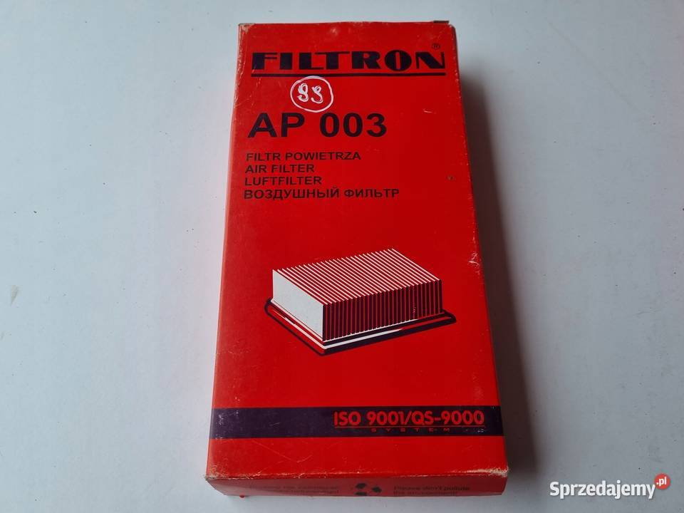 Audi Chrysler Dodge Plymouth VW FILTR POWIETRZA osobowe