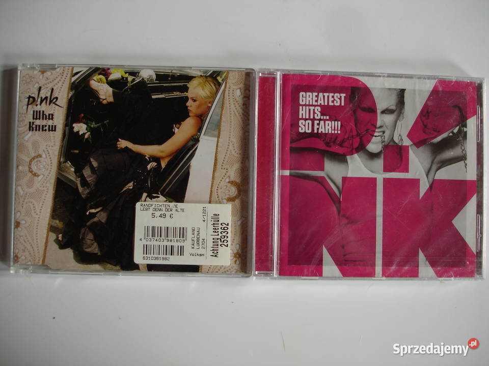 PINK płyty CD Zielona Góra