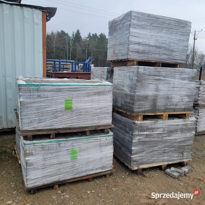 Kostka brukowa cegiełka 33 mkw Hryniewicze