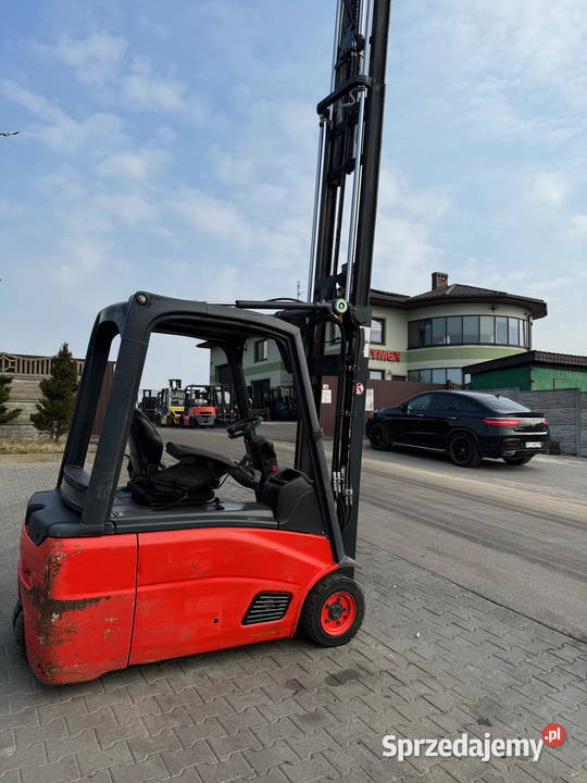wózek widłowy elektryczny LINDE E16 Triplex 46m łódzkie Działoszyn