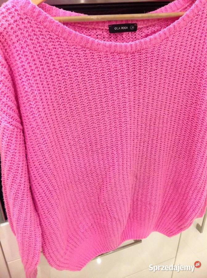 Różowy Sweter Damski OLA VOGA L lubuskie sprzedam