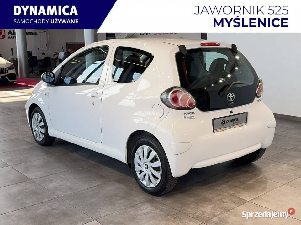 Toyota Aygo 10 68 M5 2011 r klimatyzacja Myślenice