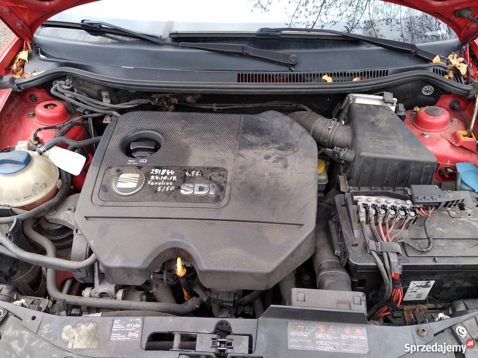 Seat Ibiza III 2004 19 SDI welurowa tapicerka Ibiza Będzin