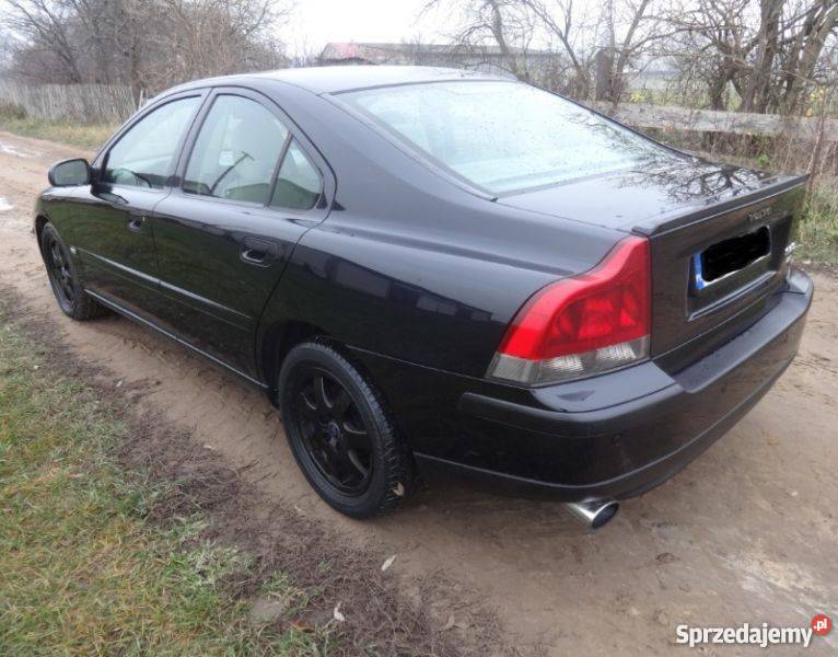 Volvo S60 24d czarny manual Nur