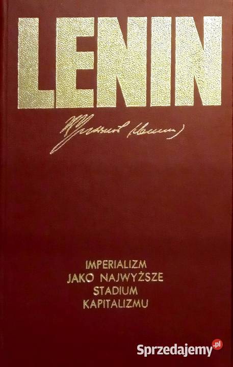 413 Lenin Imperjalizm Jako Najwyższe Stadium Warka