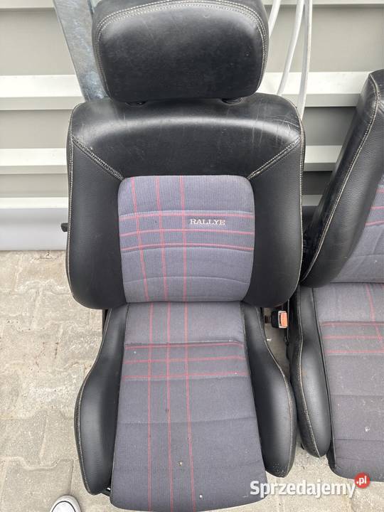 Fotele golf mk2 RALLYE Chrząstawa Wielka
