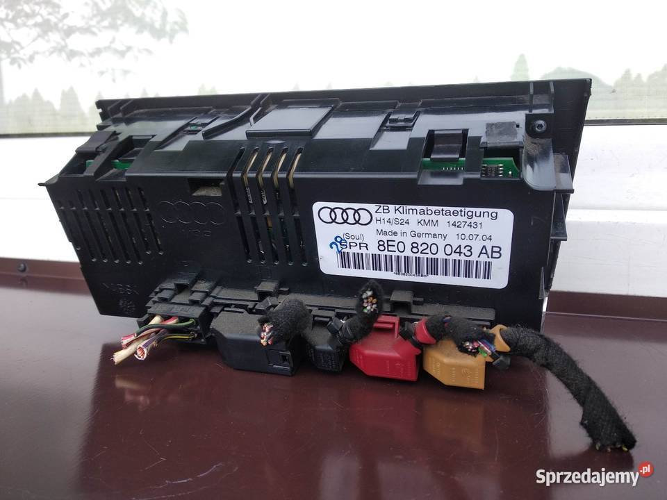 Audi A4 B6 panel sterowania nawiewem łódzkie Sieradz