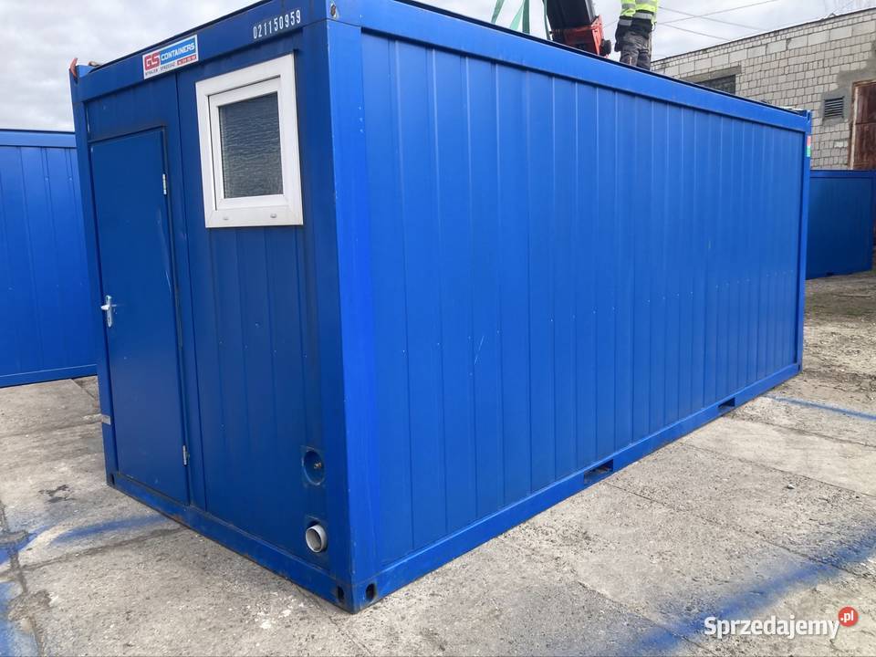 Kontener sanitarnobiurowy 20 Containex super Zgierz