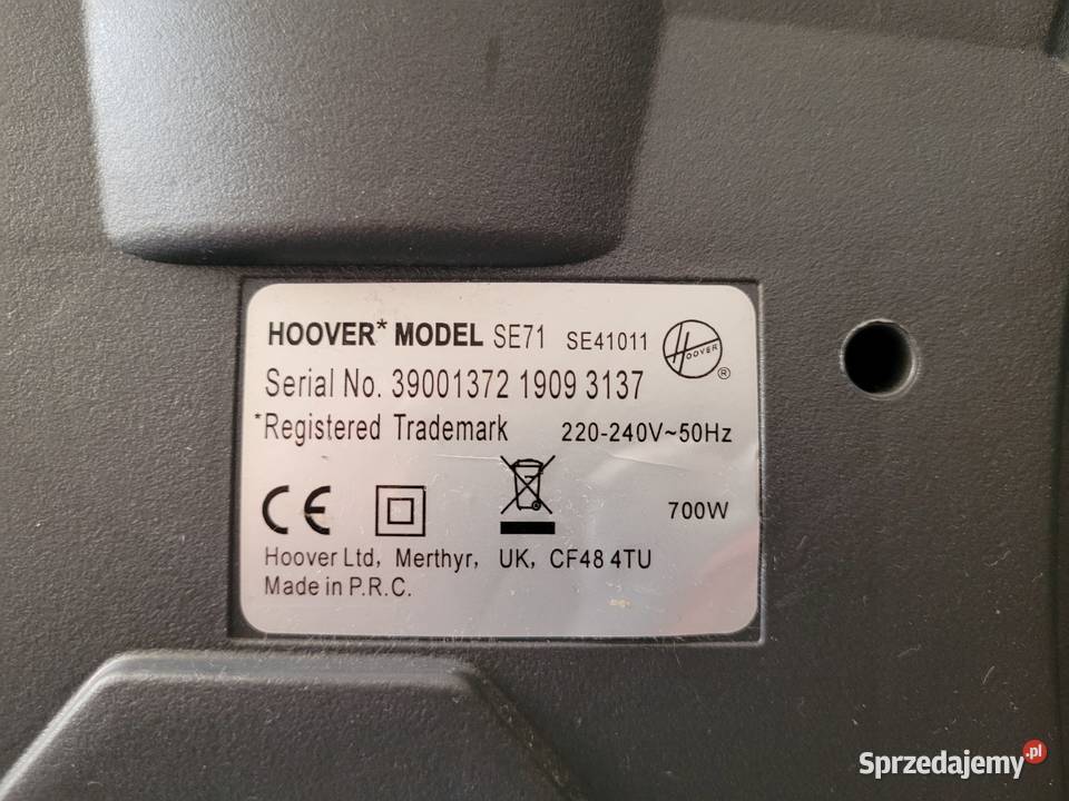 Odkurzacz Hoover Sprint Evo