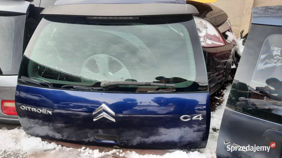 klapa kompletna Citroen C4 I 0410r lak KPKD do osobowe Dębno