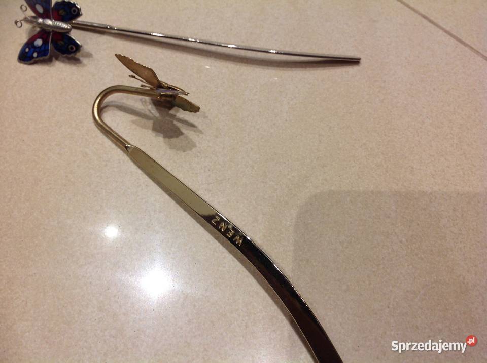 Mieszadełko Metalowe do Napojów Motylki 2 Nowa Sól