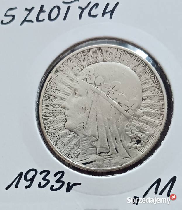 5 Głowa kobiety 1933 r 11 wielkopolskie Konin