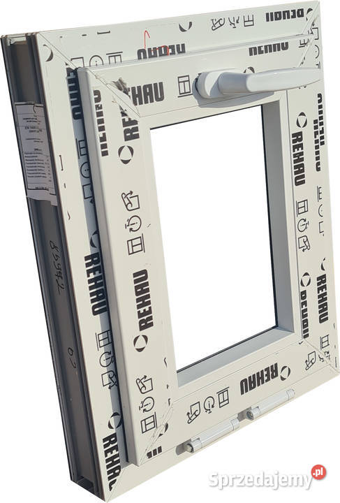 OKNA KacprzaK OKNO PCV 40X50 NOWE ZEW ANTRACYT Siedlce