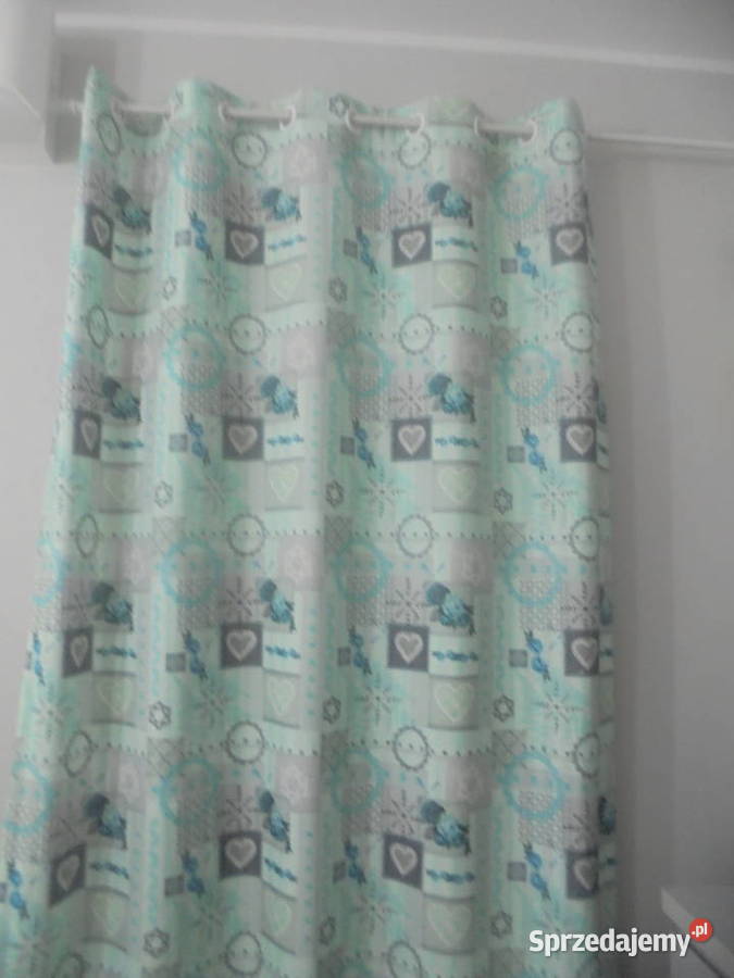 zasłona na przelotkach gruba 240150 odcienie szarości Włocławek