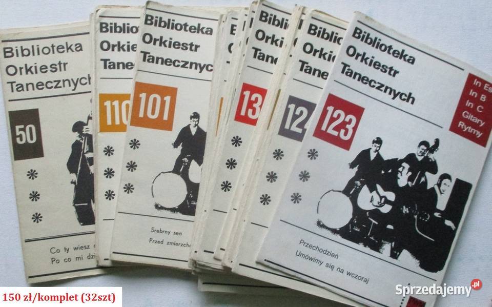 Biblioteka Orkiestr Tanecznych tekst nuty Łódź