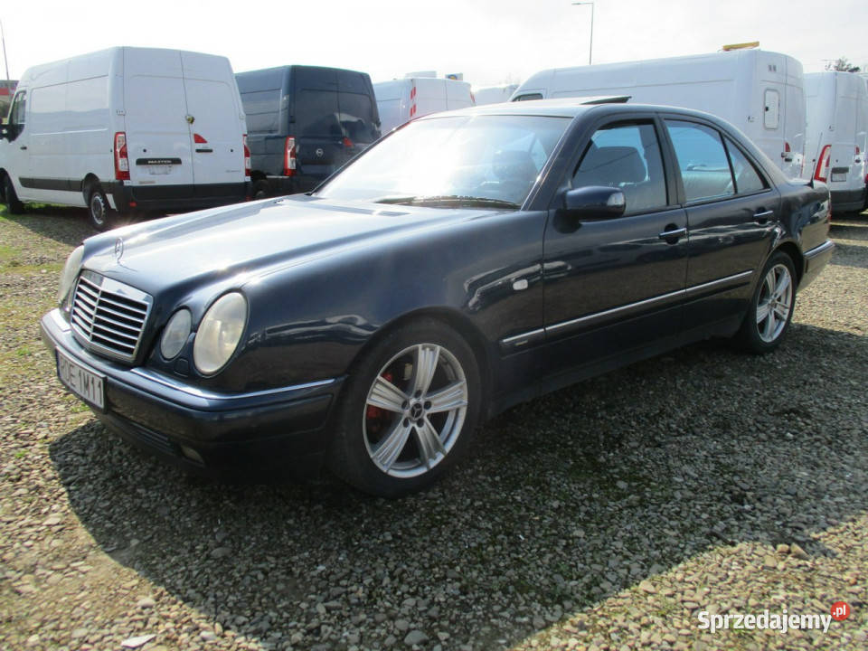 Mercedes E 300 W210 OM606 30 Turbo Diesel 177 elektryczne lusterka Dębica