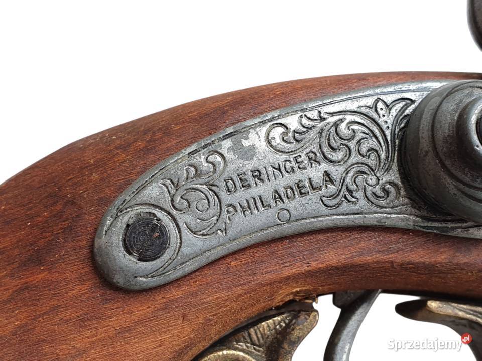 Stara replika pistoletu Philadelphia Derringer śląskie Cieszyn sprzedam