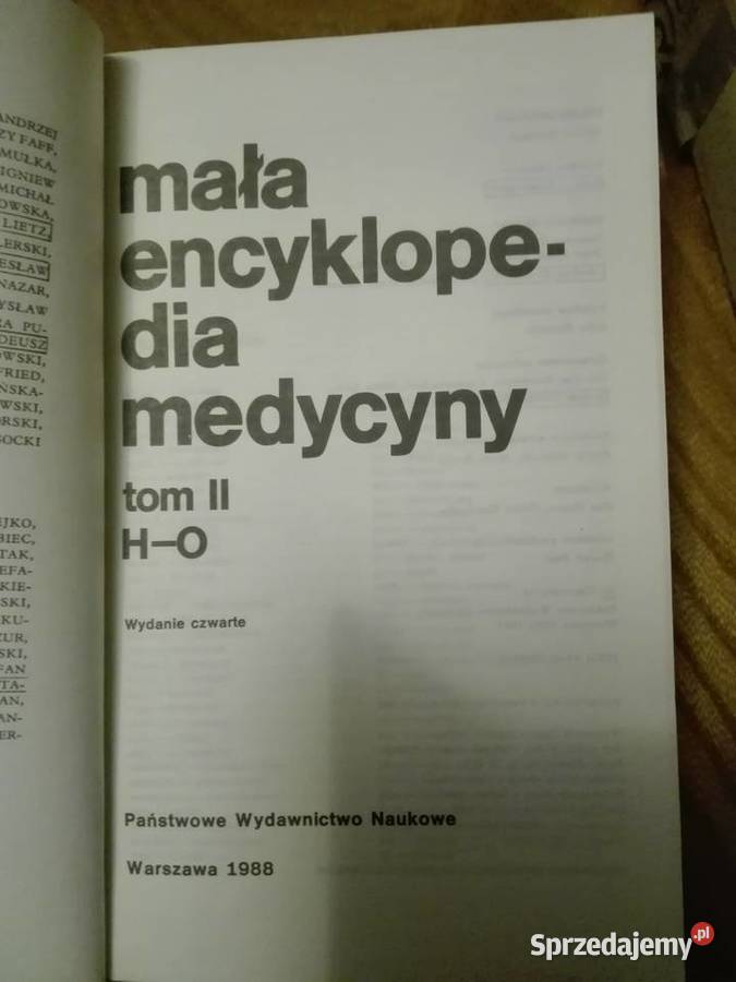 Mała encyklopedia medycyny 3 TOMY wysyłka Warszawa
