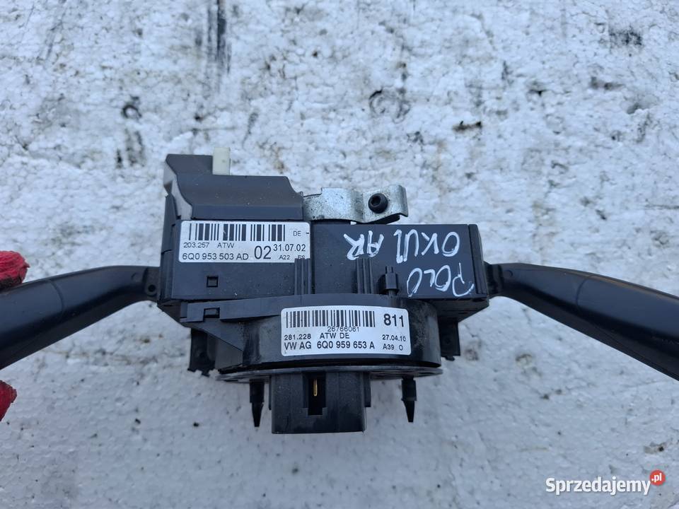 Przełącznik Zespolony Volkswagen Polo IV 6N1 Pozostałe Motoryzacja lubelskie