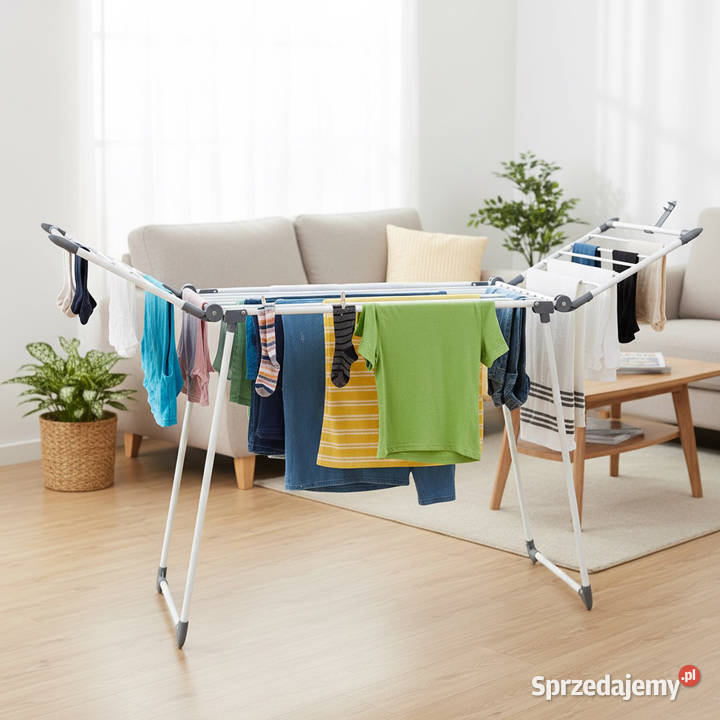 Stojąca suszarka na pranie odzież bieliznę Poznań