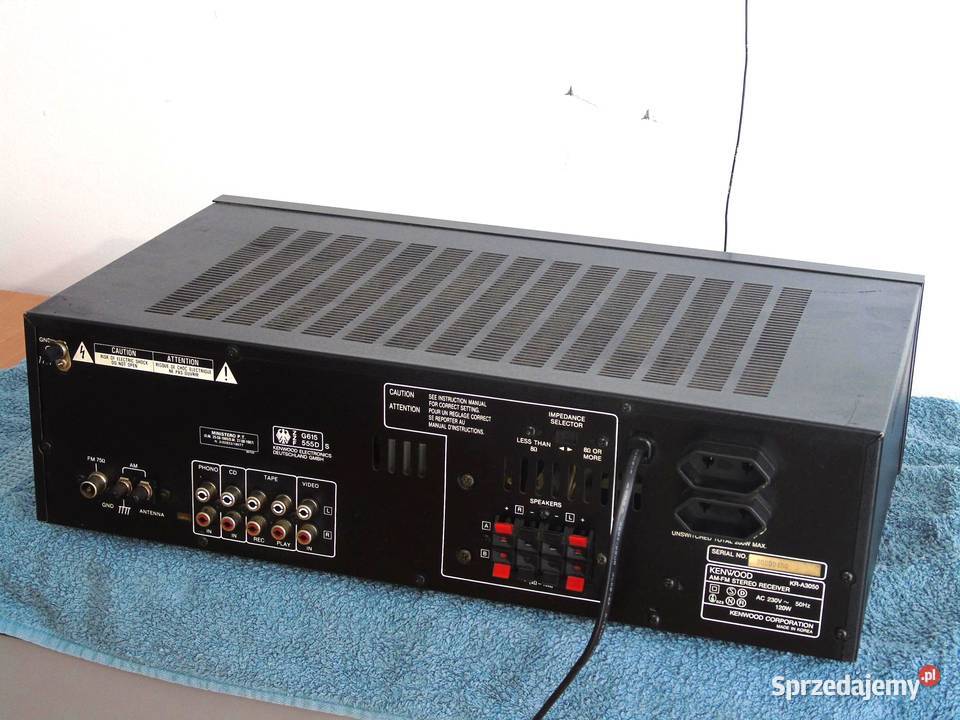 Amplituner Kenwood KRA3050 sprawny i ładny podkarpackie Jasło