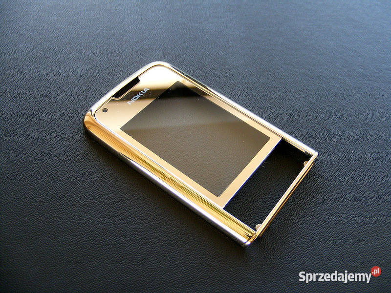 Szybka obudowa osłona górna Nokia 8800 Gold ARTE Akcesoria i części Łódź